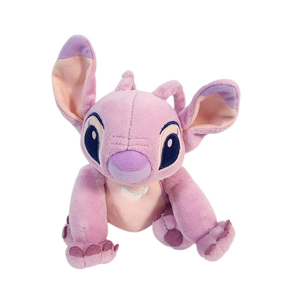 Disney Angel Plush‎ Pink Stuffed Animal Toy "Ohana" Collection